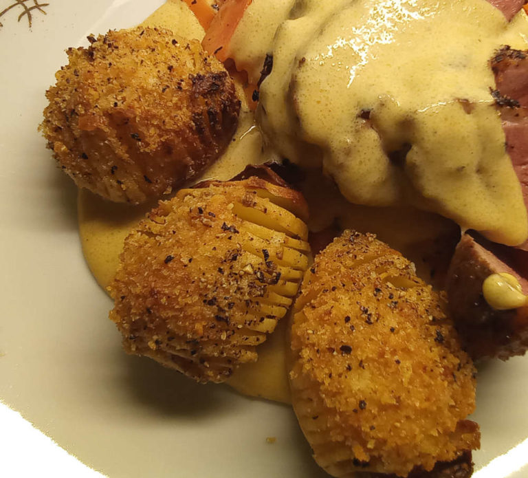 Hasselback potatoes