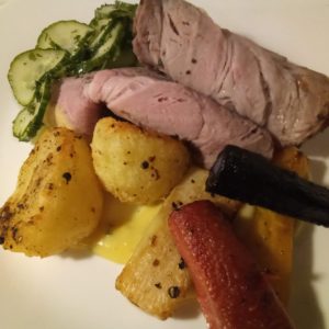 Pork loin roast