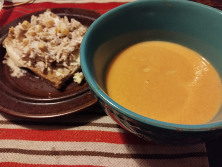 Carrot and ginger soup