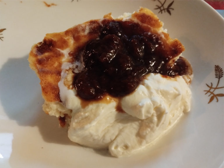 Ostkaka - Swedish cheesecake